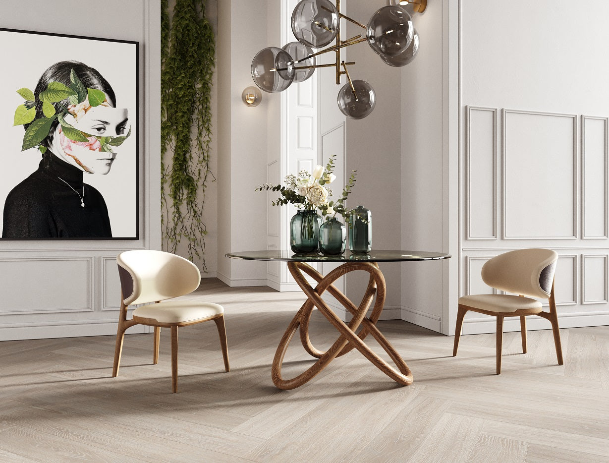 Mason Modern Round Dining Table
