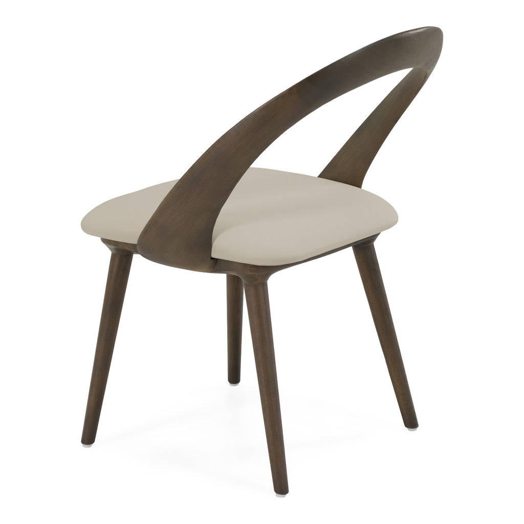 Mason - Mid-Century Modern Beige & Grey Ash Dining Chair (Set of 2)
