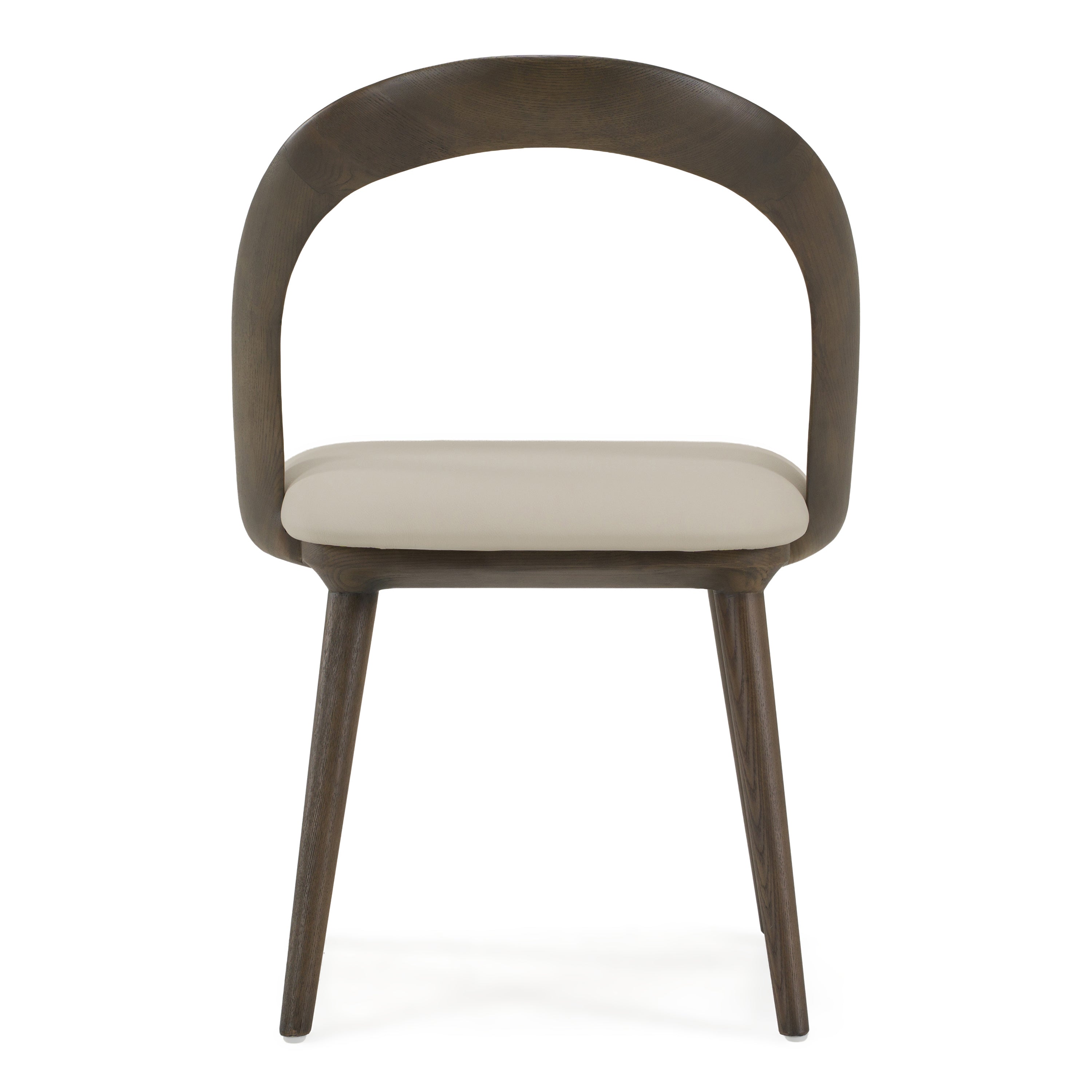 Mason - Mid-Century Modern Beige & Grey Ash Dining Chair (Set of 2)