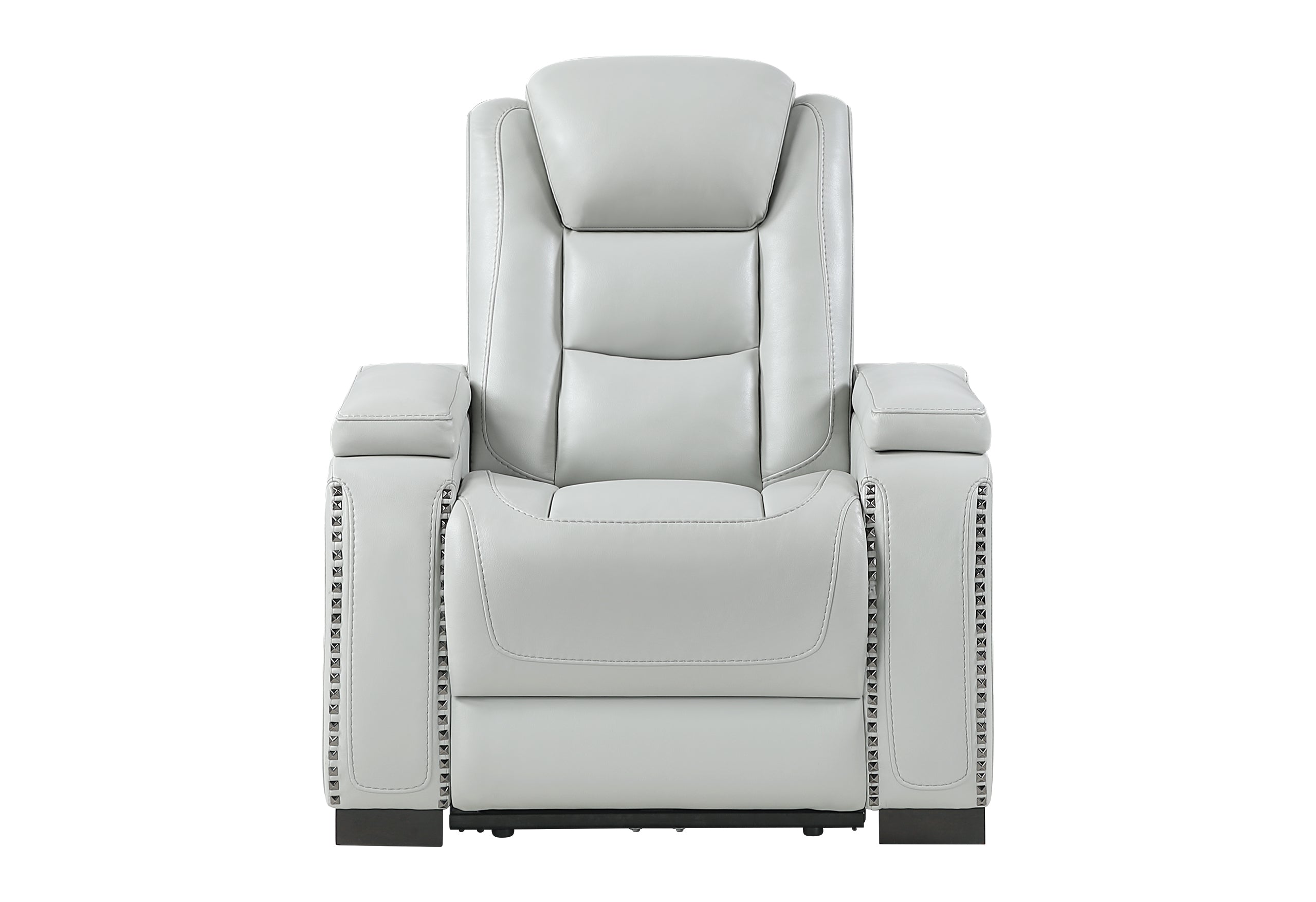 U8609 POWER RECLINER W/POWER HEADREST, LED AND BOOKSHELF ARM