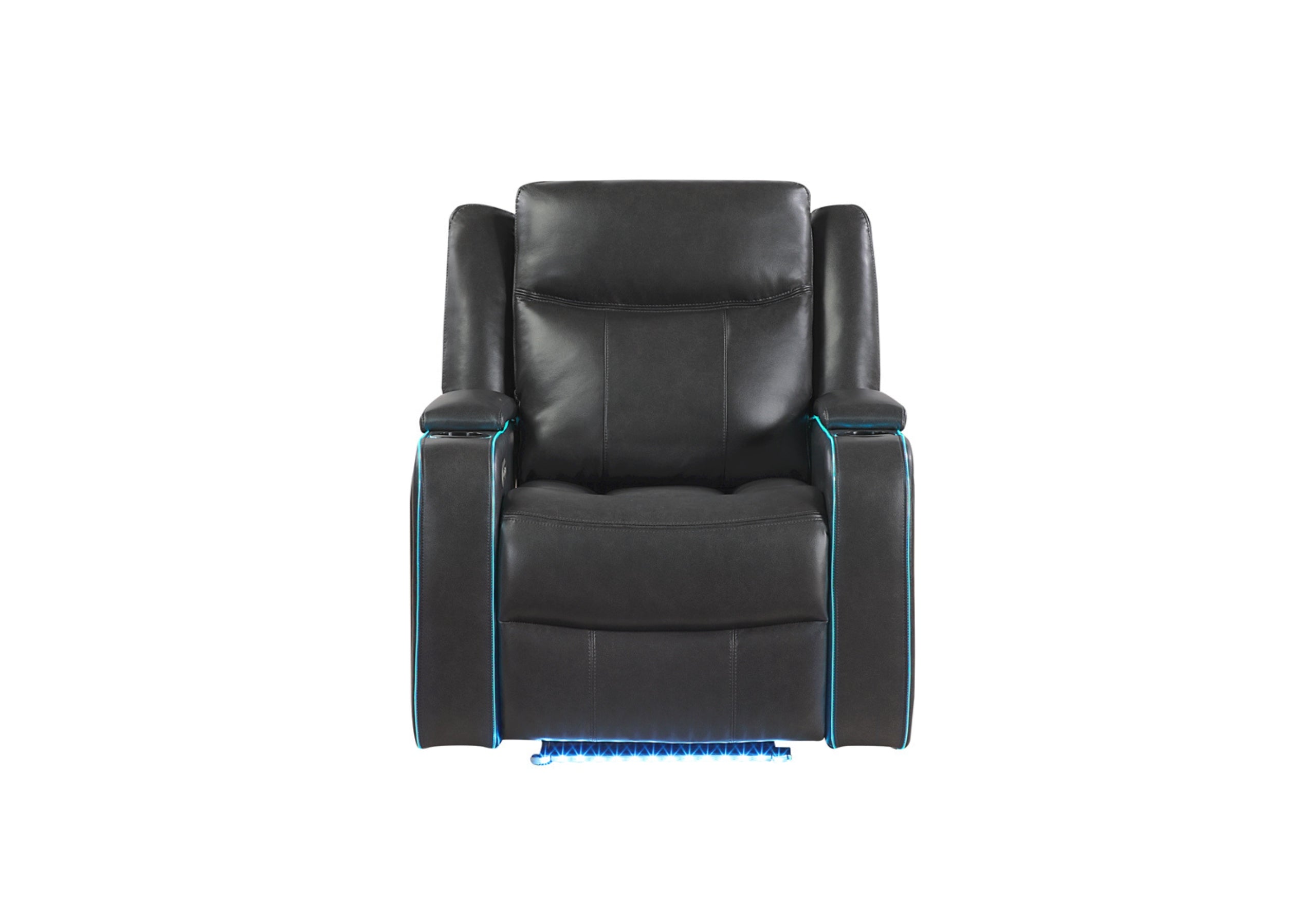 UM2768 BLANCHE CHARCOAL POWER RECLINER