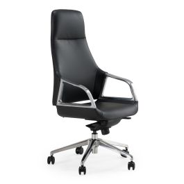 Merlo - Modern Black High Back Executive Office Chair