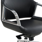 Merlo - Modern Black High Back Executive Office Chair
