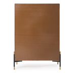Metcalf - Mid-Century Walnut & Grey Chest
