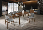 Ackley - Modern Walnut Rectangular Dining Table