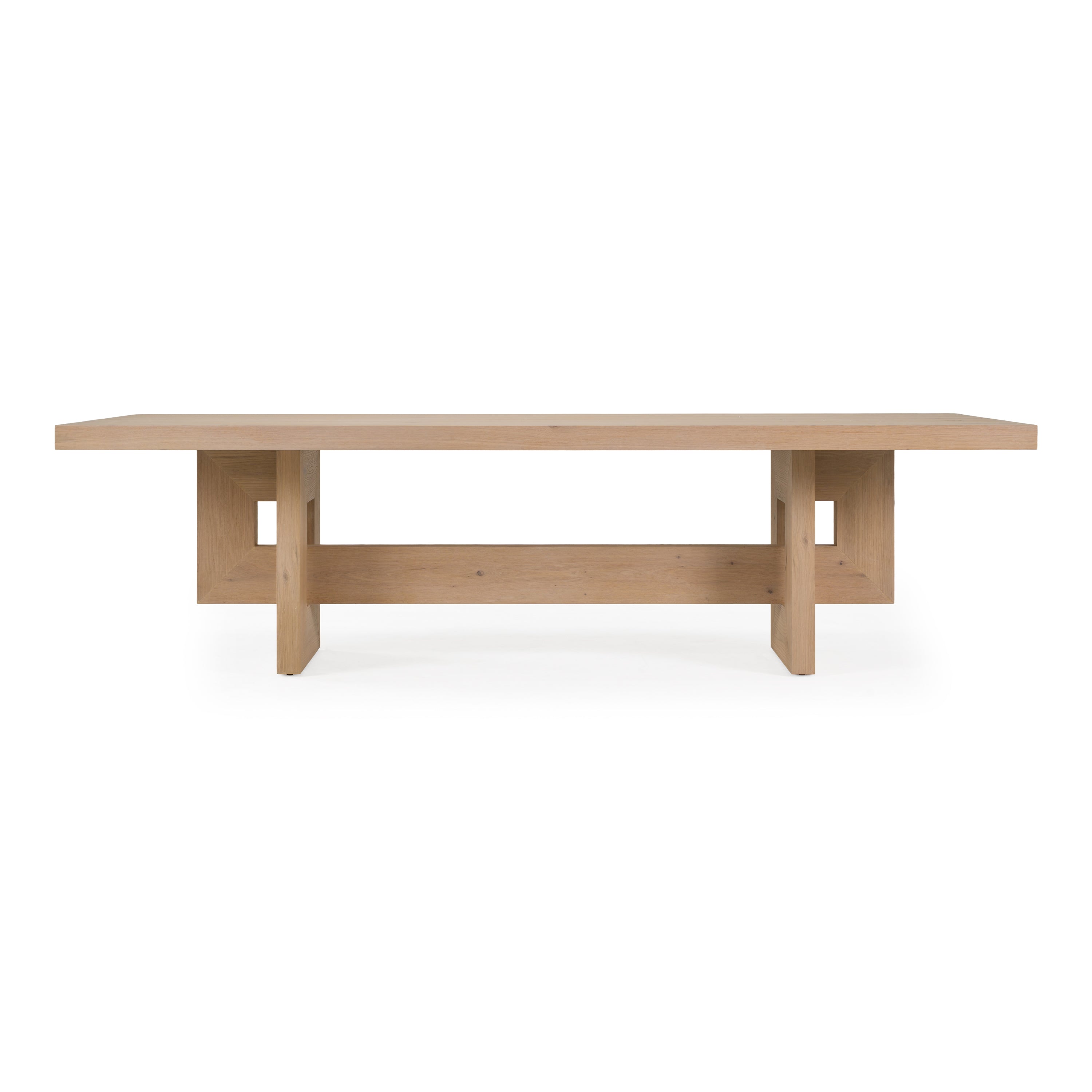 Mineola - Modern Natural White Oak Dining Table