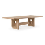 Mineola - Modern Natural White Oak Dining Table