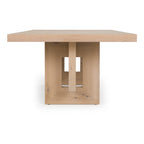 Mineola - Modern Natural White Oak Dining Table