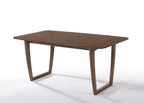 Jordan Modern Walnut & Grey Dining Set