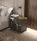 Penrose + Aspen - Modern Beige + Brown Ash 4-Piece Bedroom Set - Modern Beige + Brown Ash 4 - Piece Bedroom Set