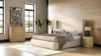 Jacobson - Modern Natural Acacia Nightstand