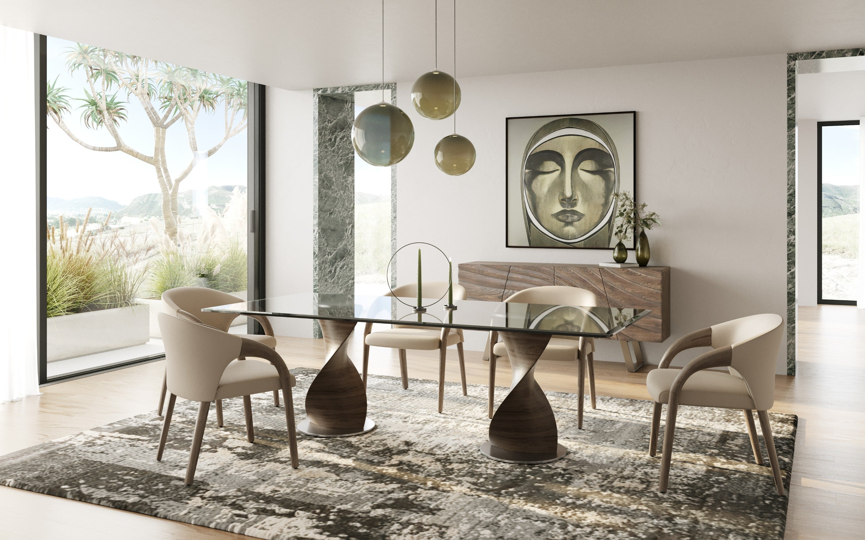 Cleveland - Contemporary Dining Table
