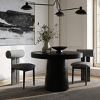 Desoto - Modern Concrete Round Dining Table