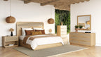 Gavin - Modern Natural Ash + Rattan Chest