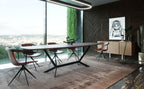 Herzog - Modern Grey Ceramic Dining Table