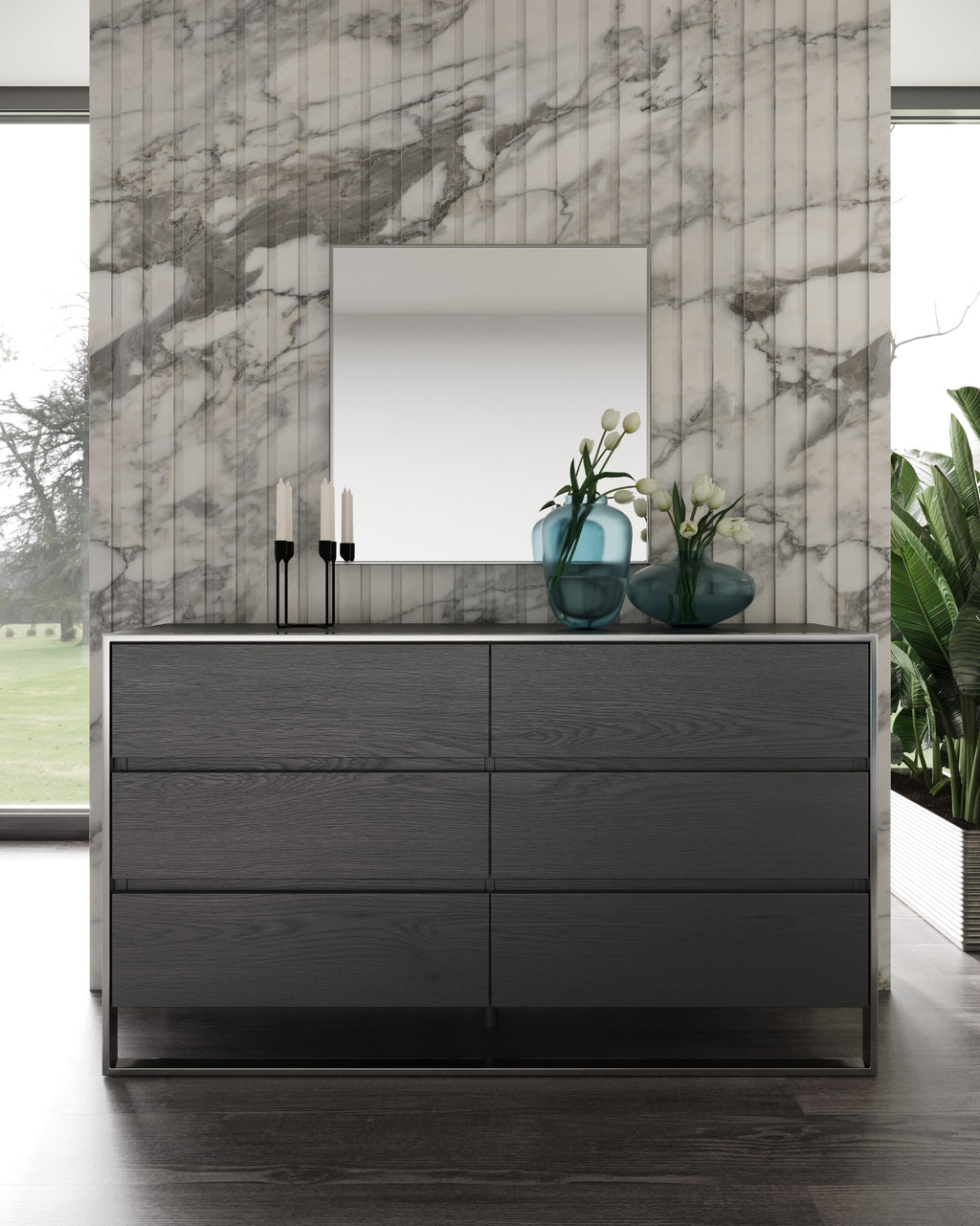 Jolene - Modern Grey Dresser