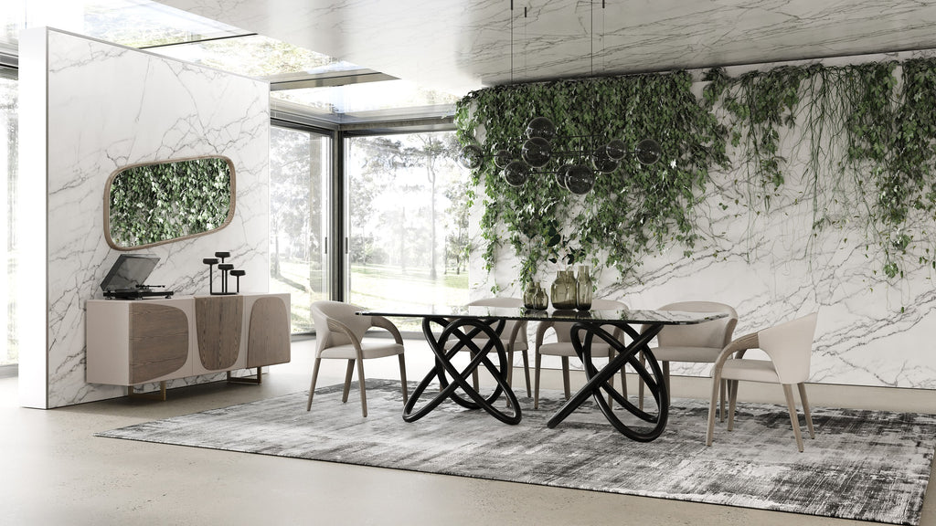 Wynetta - Modern Grey Ash Buffet