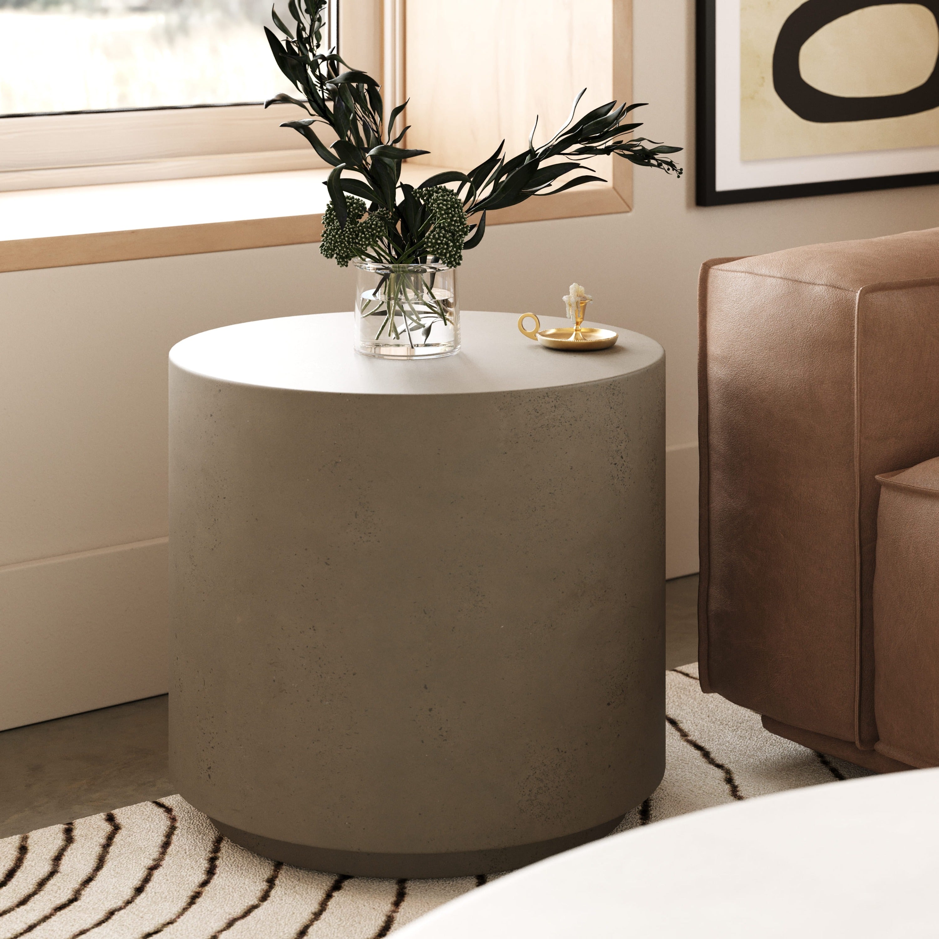 Morley - Modern Round End Table