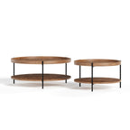 Savoy - Modern Walnut Large Coffee Table