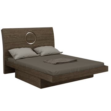 Monte Carlo - Gray 4PC Queen Bedroom Set - gallery image 6
