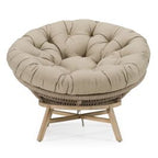 Moon - Outdoor Beige Lounge Chair