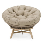 Moon - Outdoor Beige Lounge Chair