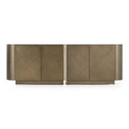 Moorgate - Modern Travertine Ceramic + Bronze Buffet