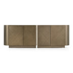 Moorgate - Modern Travertine Ceramic + Bronze Buffet