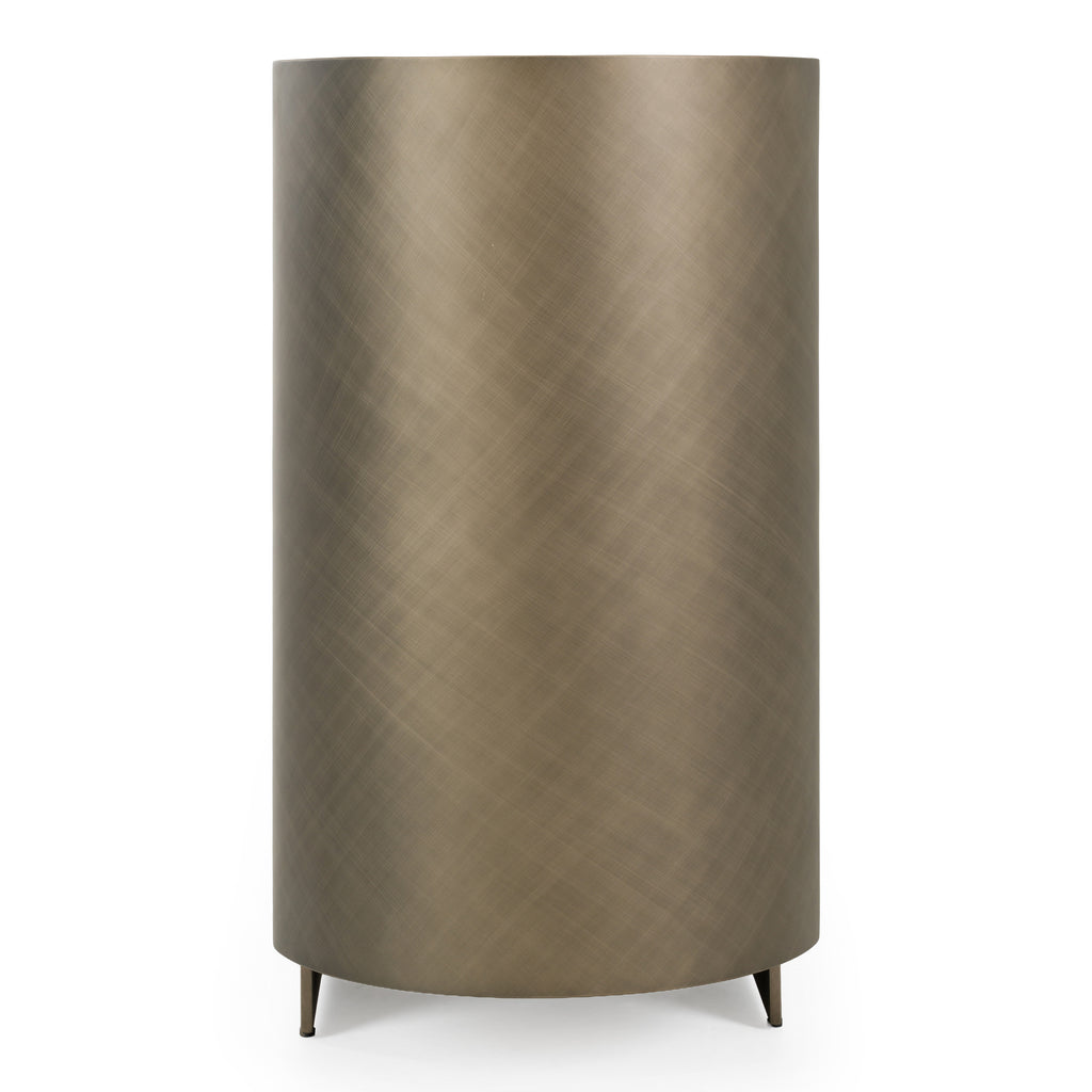 Moorgate - Modern Travertine Ceramic + Bronze Buffet