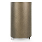 Moorgate - Modern Travertine Ceramic + Bronze Buffet