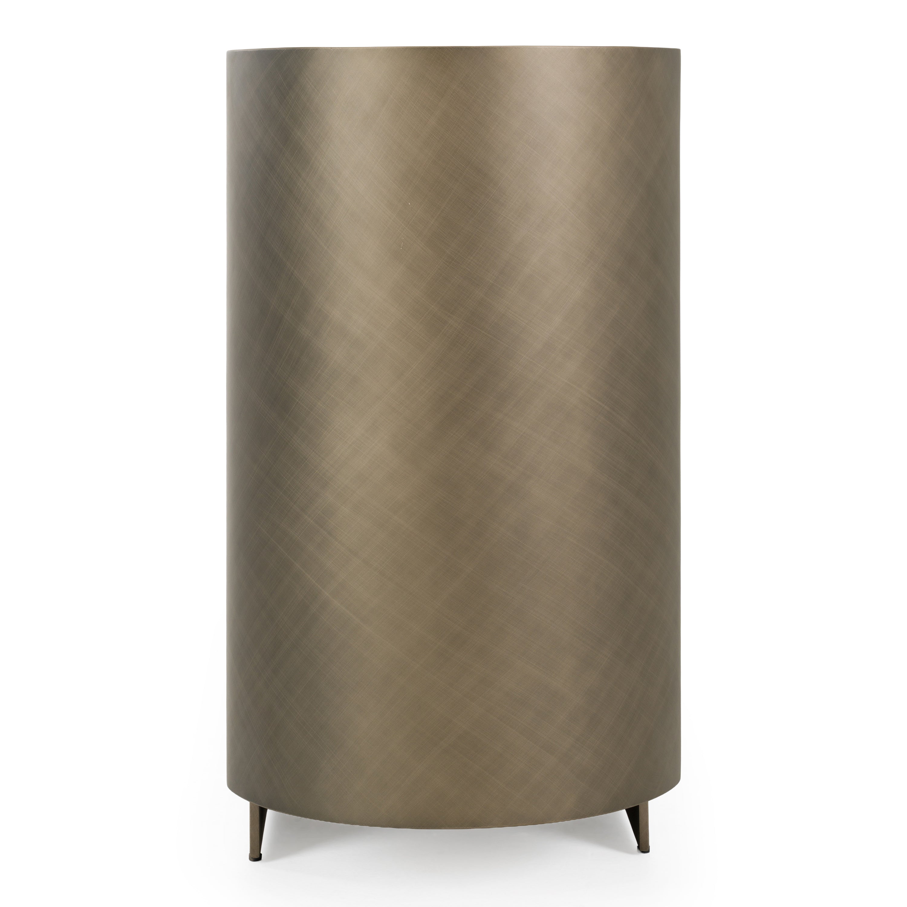 Moorgate - Modern Travertine Ceramic + Bronze Buffet