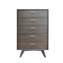 Novak Modern Dark Oak Chest