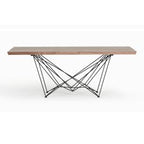 Naomi Modern Walnut Dining Table