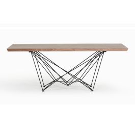Naomi Modern Walnut Dining Table