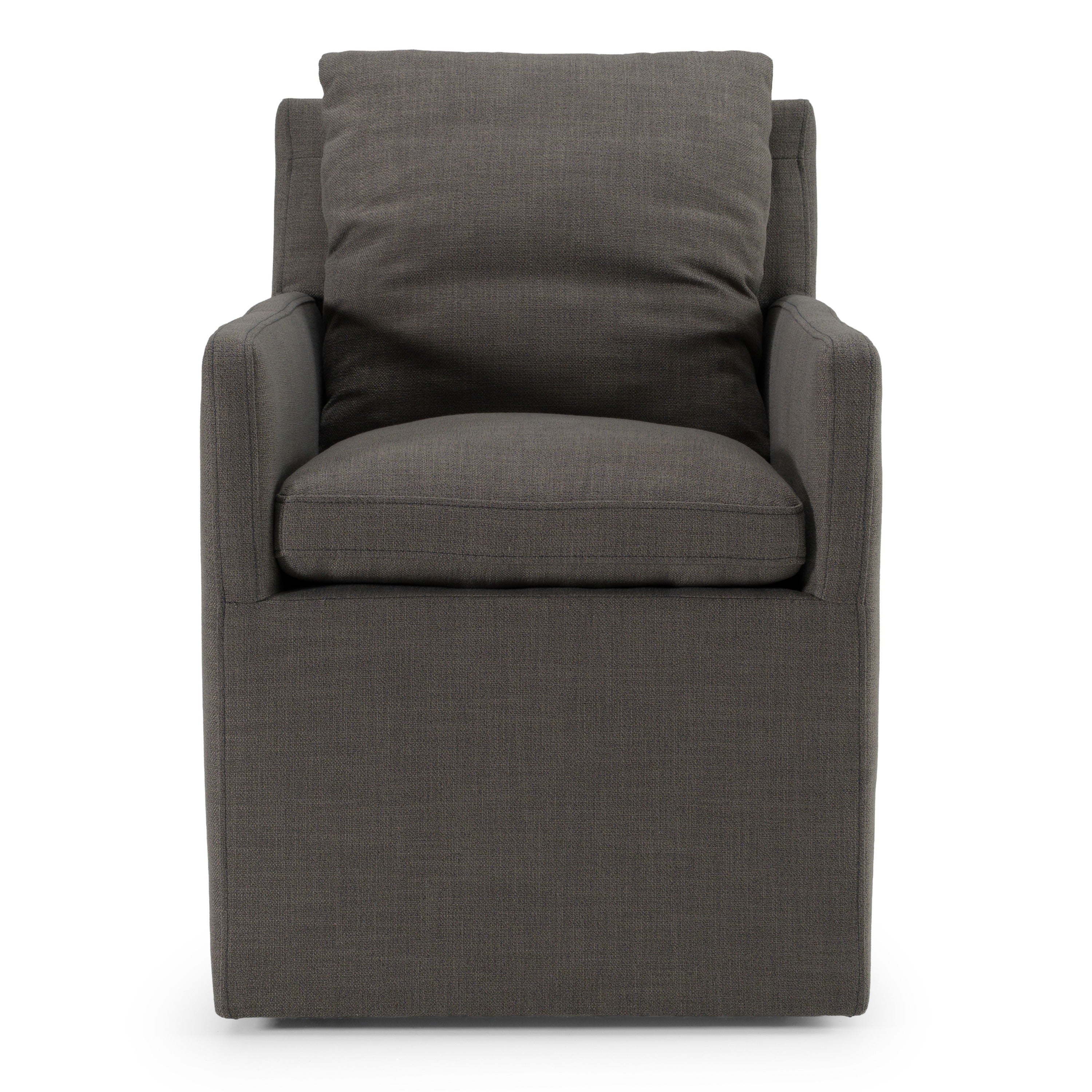 Newcastle - Modern Grey Fabric Dining Chair