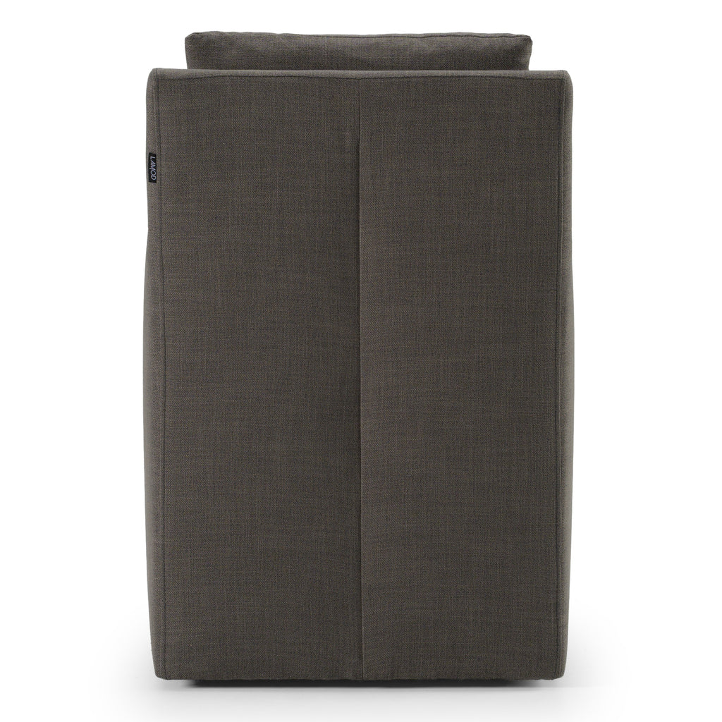 Newcastle - Modern Grey Fabric Dining Chair