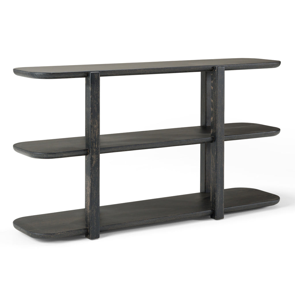 Noah - Modern Dark Brown Bookshelf