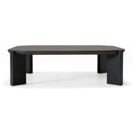 Noah - Modern Dark Brown Square Coffee Table