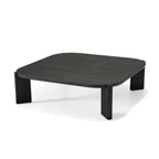 Noah - Modern Dark Brown Square Coffee Table
