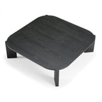Noah - Modern Dark Brown Square Coffee Table