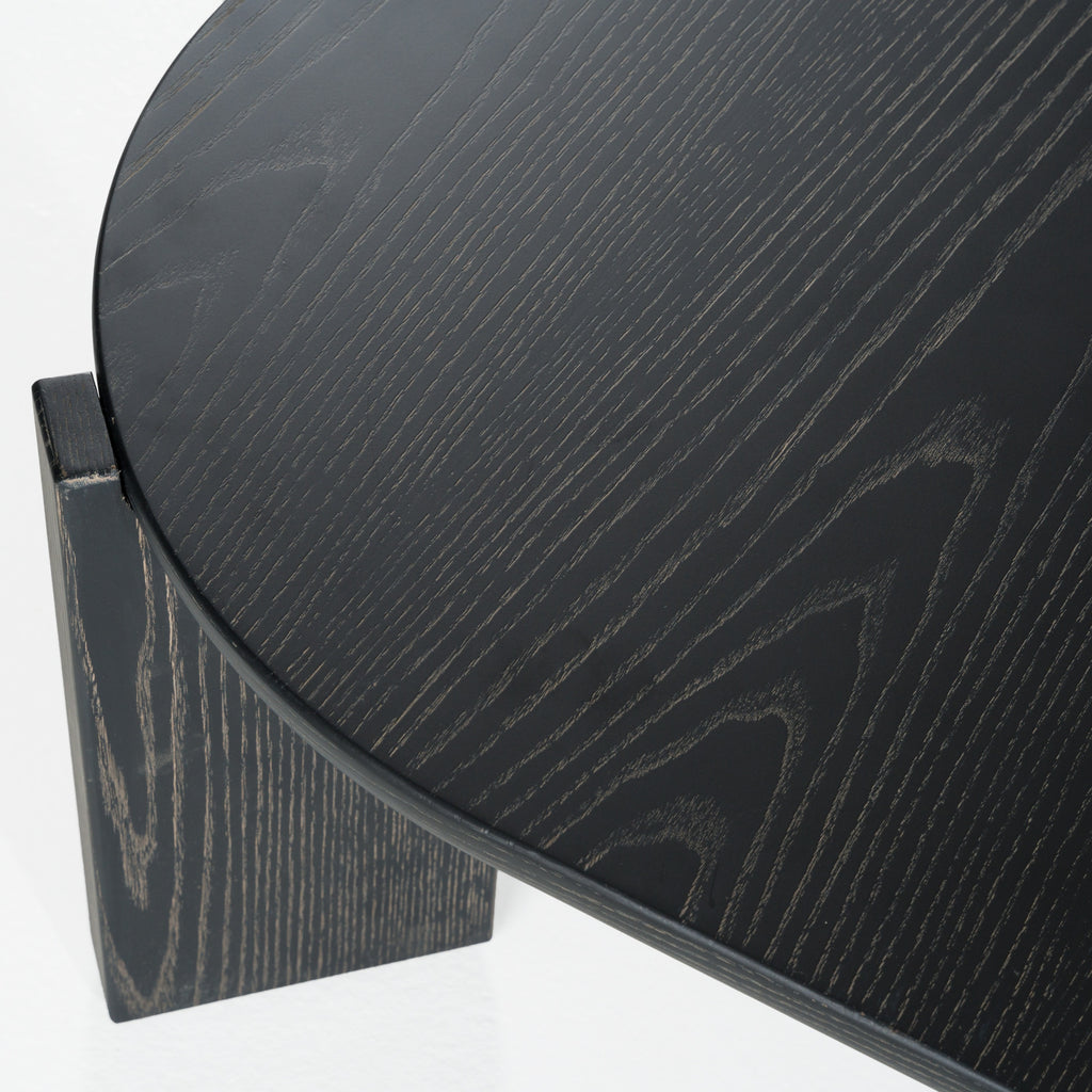 Noah - Modern Dark Brown Square Coffee Table