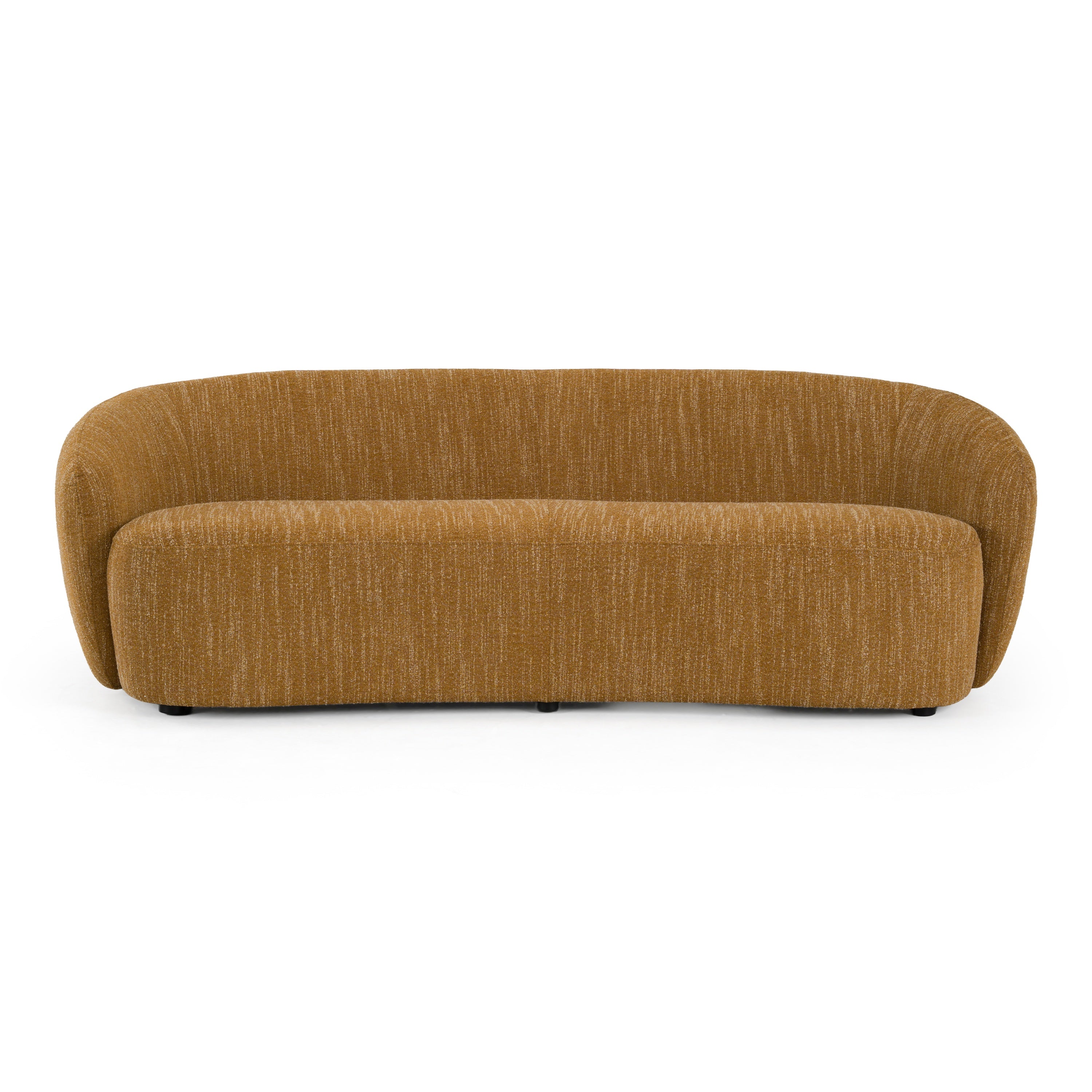 Norris - Modern Mustard Fabric Sofa