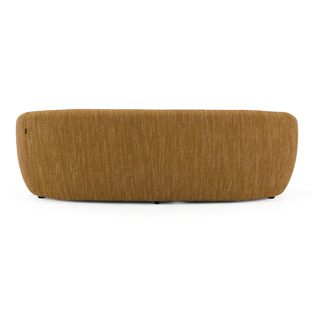 Norris - Modern Mustard Fabric Sofa