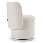 Divani Casa Norris - Modern Fabric Swivel Dining Chair