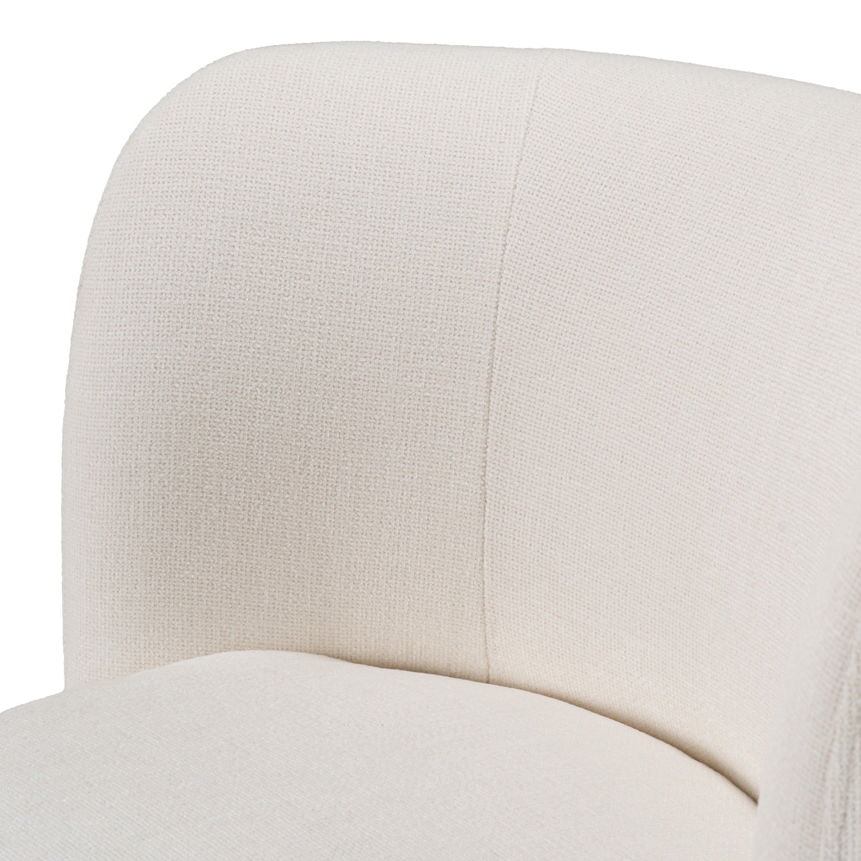 Divani Casa Norris - Modern Fabric Swivel Dining Chair