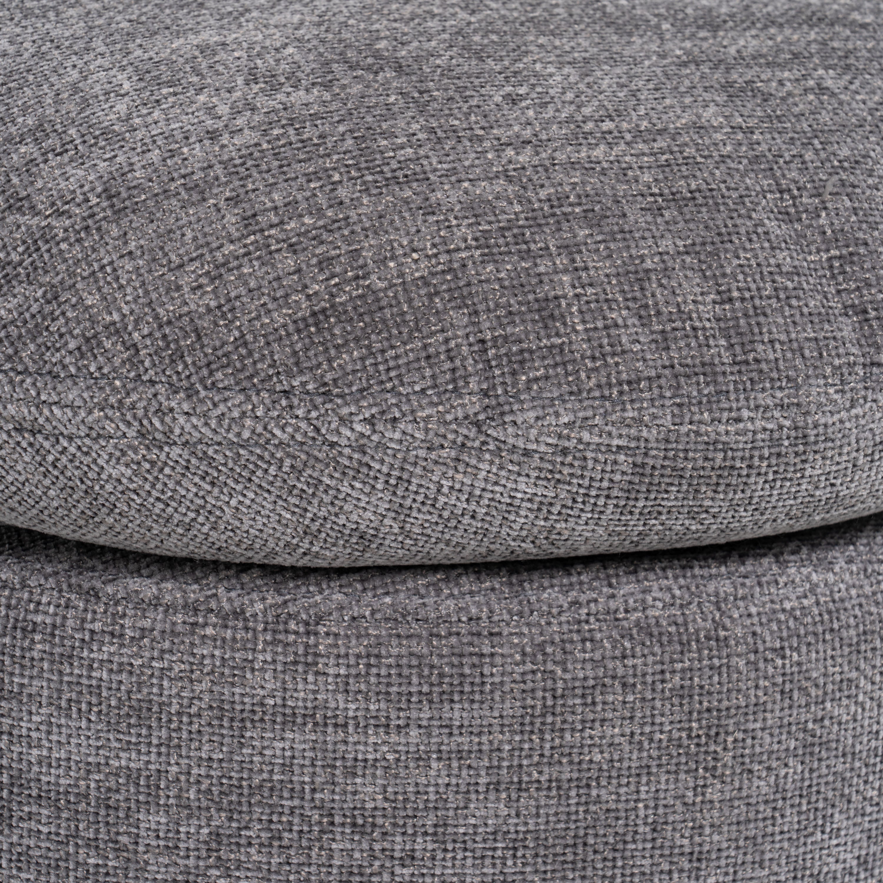 Divani Casa Norris - Modern Fabric Swivel Dining Chair