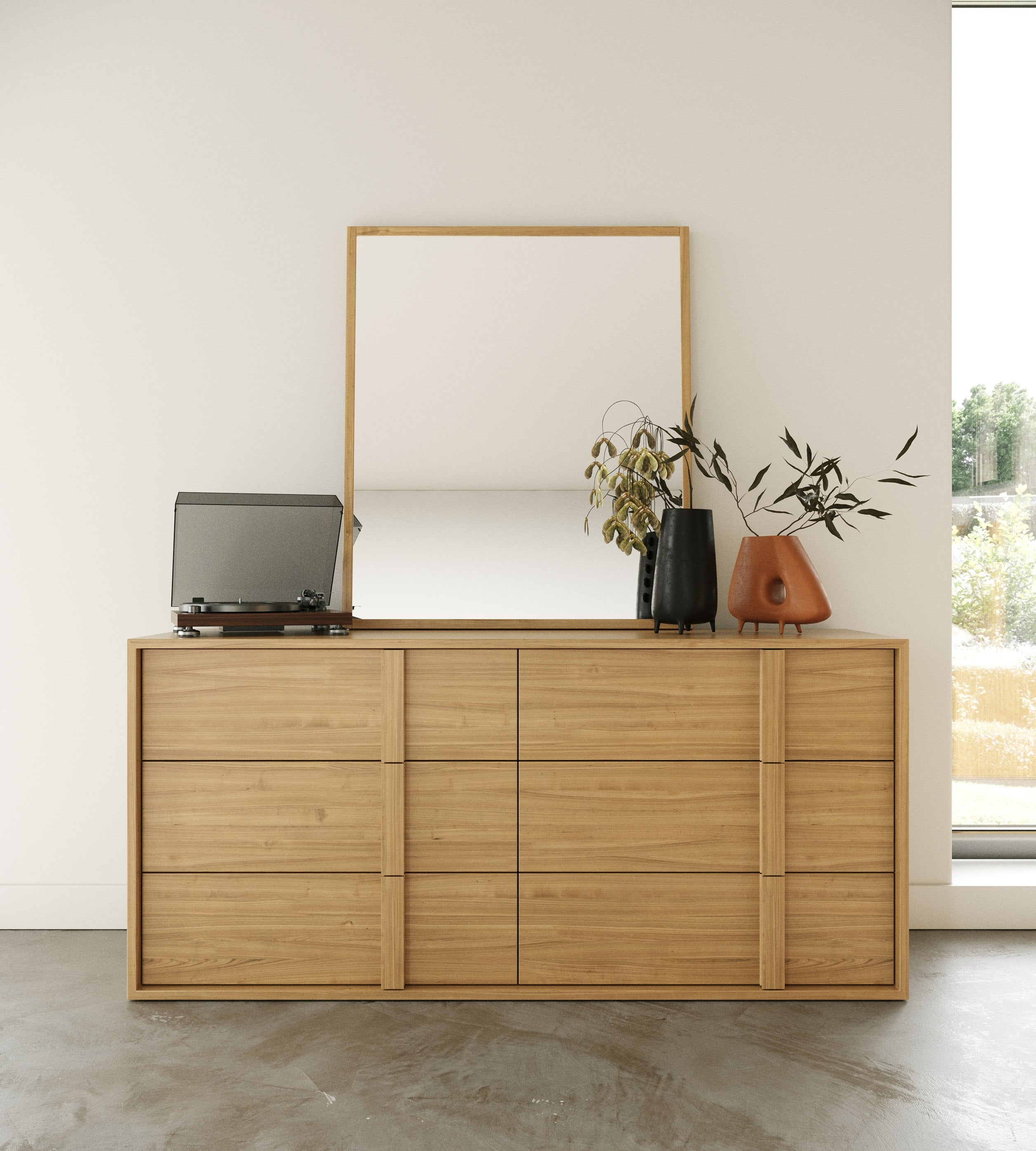 Berlin - Modern Natural Oak Bedroom Set - Modern Natural Oak Bedroom Set
