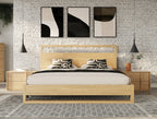 Berlin - Modern Natural Oak Bedroom Set - Modern Natural Oak Bedroom Set
