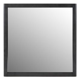 Santa Monica - Modern Grey Wash Mirror