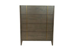 Oakley - Mid-Century Dark Brown Chest